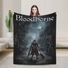Главный Охотник в Ярнаме Для Геймеров Bloodborne Мягкое Теплое Одеяло Плюшевые Покрывала Пледы Домашний Декор Фланелевое Покрывало Покрывало на Кровать