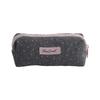 Large Capacity Stationery Pouch Grey Star Makeup Organizer Bags Ins Style Pencil Case  Wash Bag