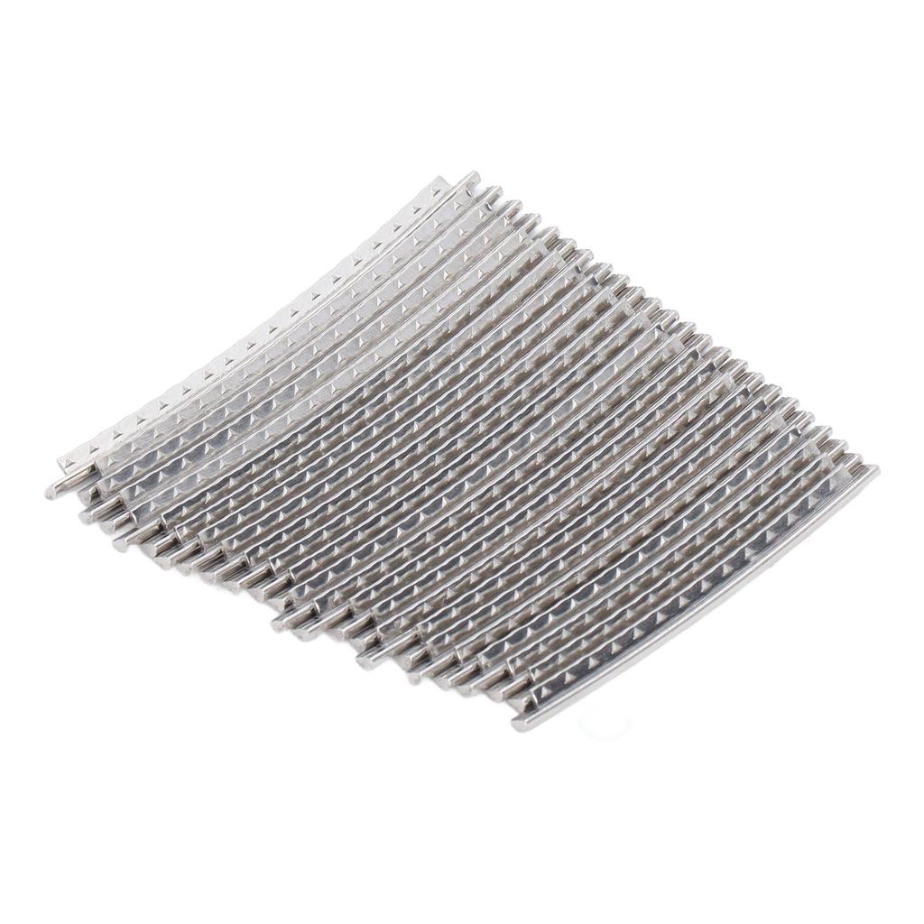 24Pcs Guitar Fret Wire 2.7mm 24 Frets Stainless Steel Fretwire Instrument Accessory
