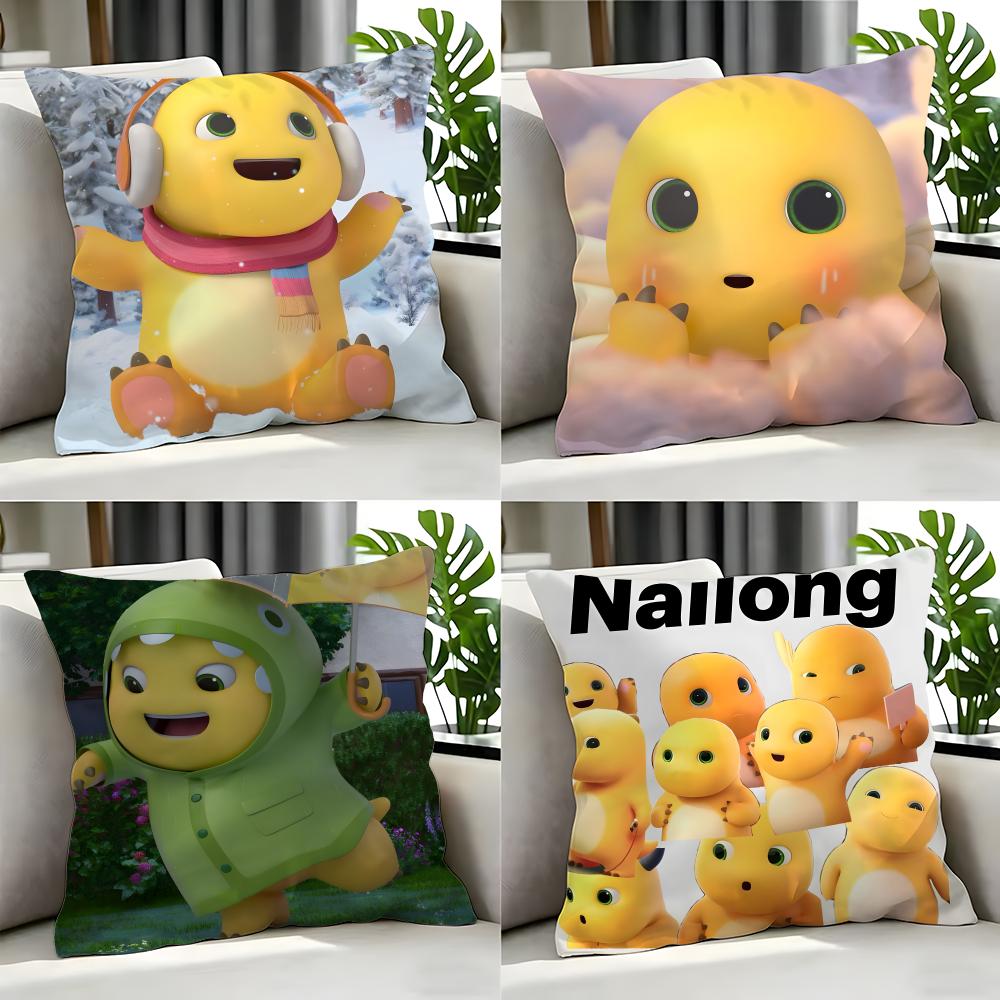 Cartoon NNailong Cushion Cover Cushion Cover Set Pcs x x x Pillowcase Decorative Sofa Home Decor