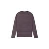 WE11DONE Ss25 Стиль High Street Логотип Полосатый Буквы Вышивка Длинный Рукав Весна Осень Футболка Унисекс Футболка WD-TT0-25-737-U-BK