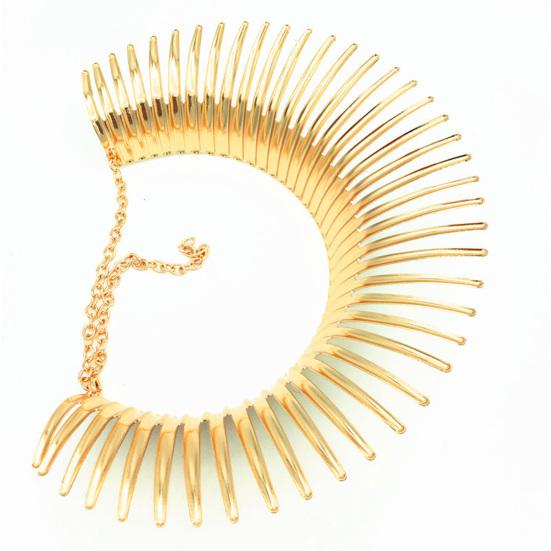 Ожерелье-чокер Геометрическая форма Украшение Женский Универсальный Долговечный Металлический Чокер для Коктейльной Вечеринки