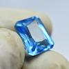 9.70 карат Натуральный сапфир СЕРТИФИЦИРОВАННЫЙ драгоценный камень Изумрудная огранка Светло-голубой Для размера кольца AR-561