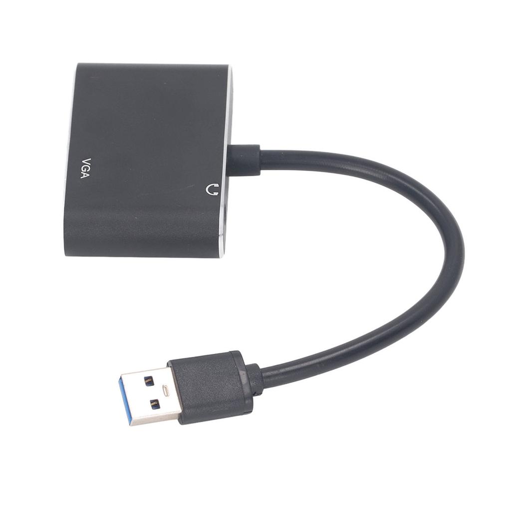 Адаптер USB 3.0 на HD из нержавеющей стали высокоскоростной одновременный выход адаптер USB 3.0 на VGA для киноконференций