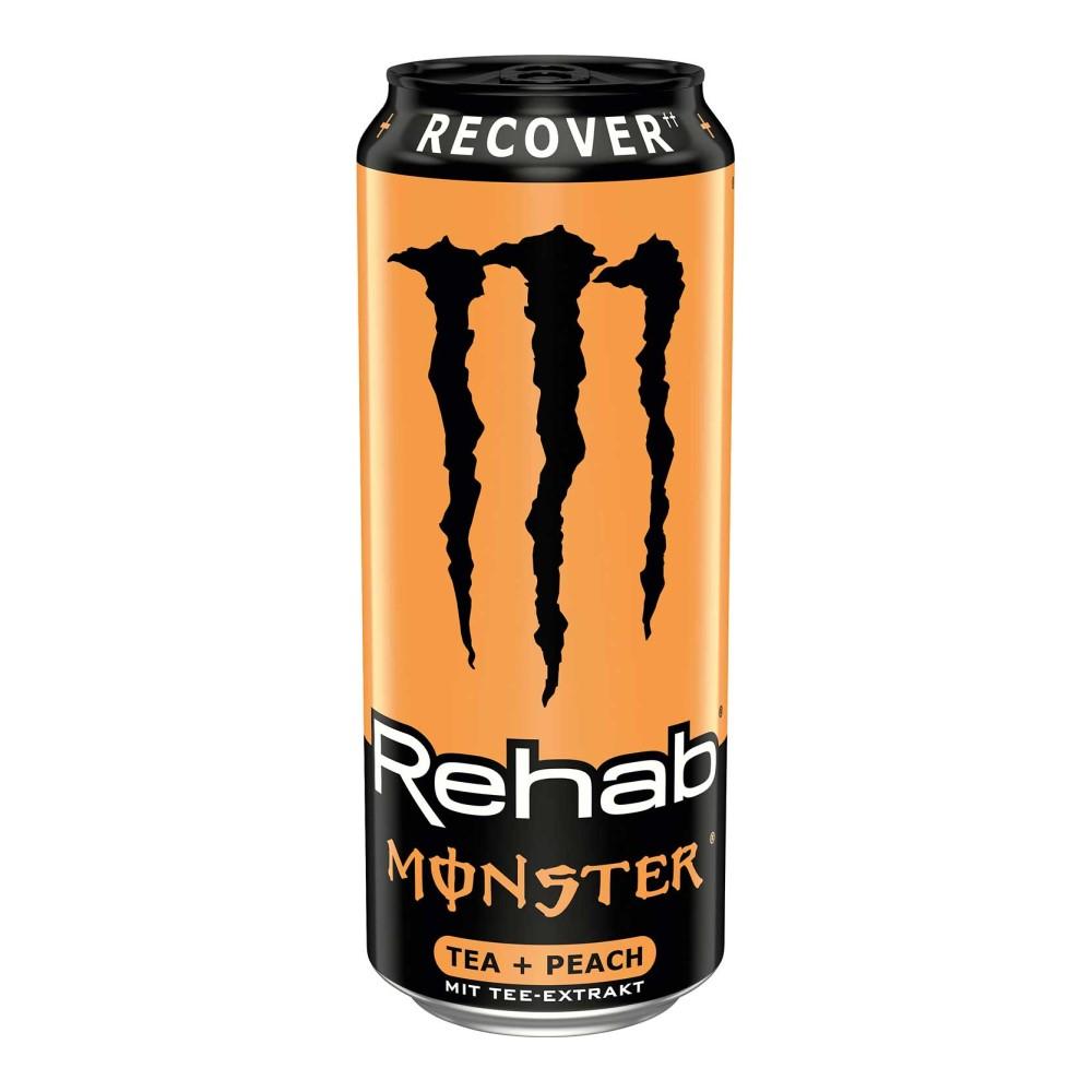 Немецкий Чай для восстановления Monster Energy + Персик 500 мл
