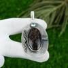 Mahogany Obsidian Gemstone Topaz 925 Sterling Silver Elegant New Pendant Jewelry
