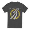 Унисекс Взрослая футболка Bon Jovi Slippery When Wet World Tour