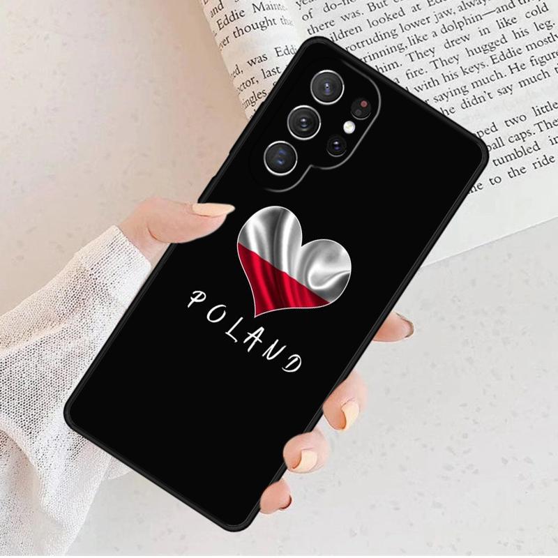 Poland Polish Flag Phone Case For Samsung Galaxy S25 S23 S30 S8 S21 S20 FE S24 S22 Note 10 20 S8 Plus lite Ultra
