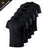 5PCS/Set Men's Casual Breathable Quick-Dry Short Sleeve Sports T-Shirts