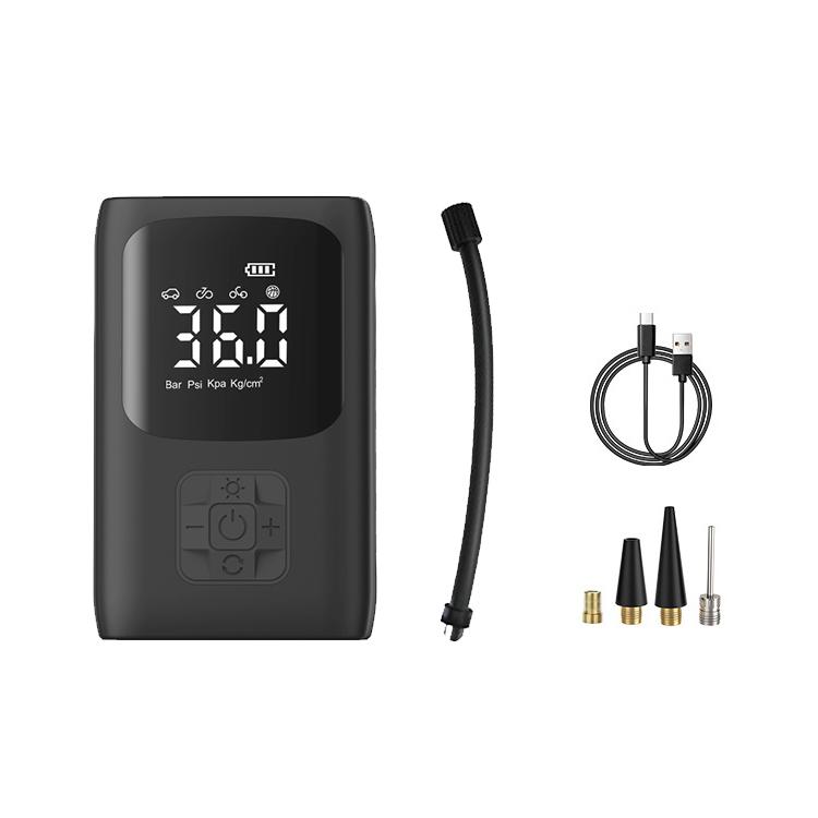1 комплект автомобильного инфляционного насоса, беспроводной цифровой дисплей, точное обнаружение, предустановленное давление в шинах, низкий уровень шума, накачивание шин