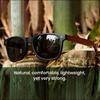 Non-polarized Vintage Men Imitate Bamboo Sunglasses Wooden Glasses Fashion Men Square Plastic Frame Driving Anti Glare Eyewear Shades