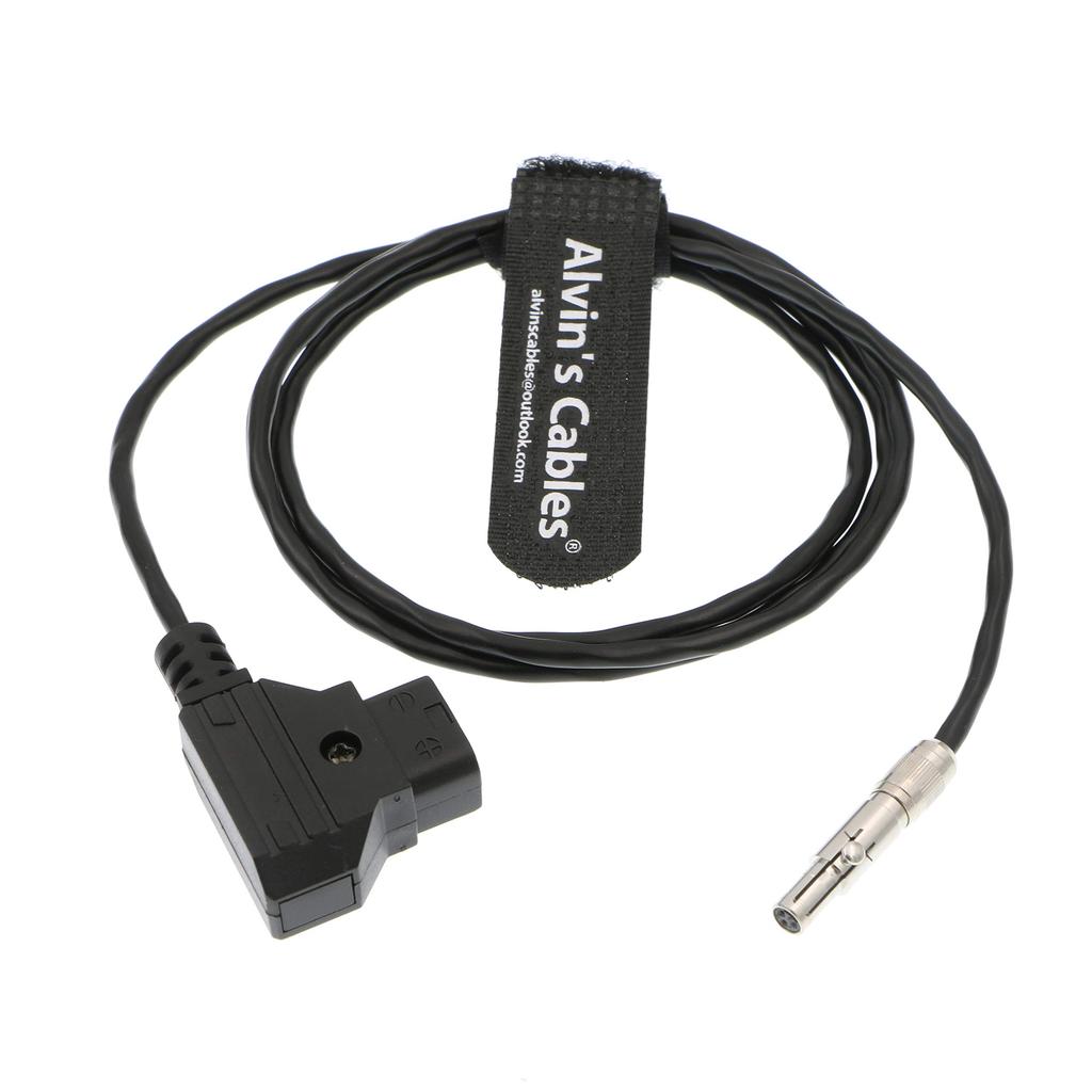 Alvin's Cables Odyssey 7Q Monitor Power Cable, 3-pin Female To D-tap P-tap Cord