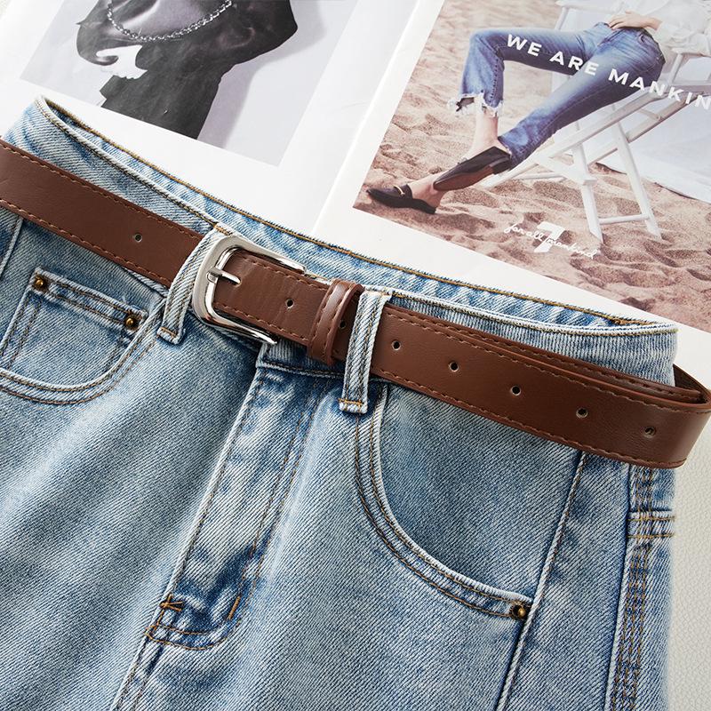 Женские светло-голубые джинсы ретро широкие от бедра с высокой посадкой - Коллекция весна/осень 2025