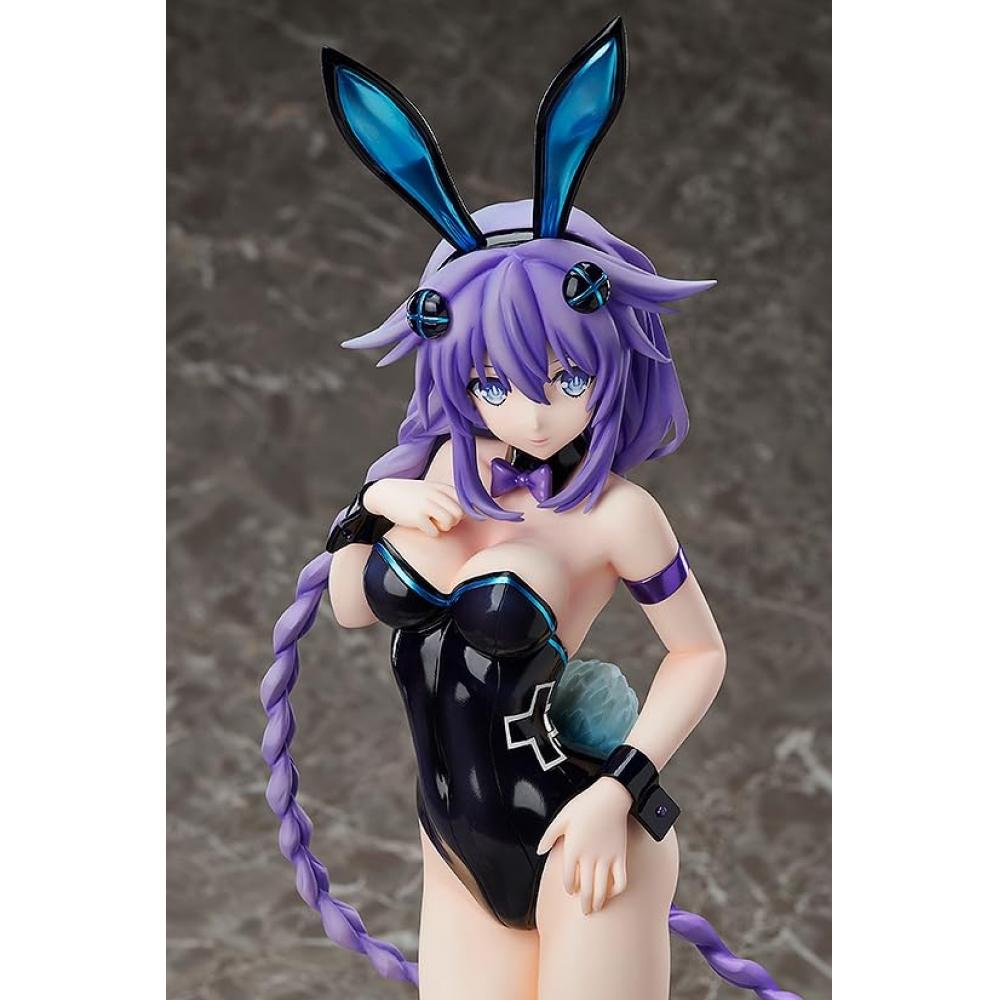 Hyperdimension Neptunia Purple Heart Barefoot Bunny Ver. Пластиковая покрашенная готовая фигурка в масштабе 14