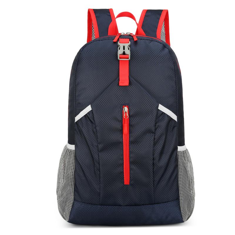 Outdoor Folding Bag Travel Leisure Ultra-light Backpack Large Capacity Cycling Bag Portable Student Bag