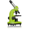 Microscope étudiant BIOLUX SEL - BRESSER JUNIOR - grossissement 40x-1600x - kit d’expérimentation - vert
