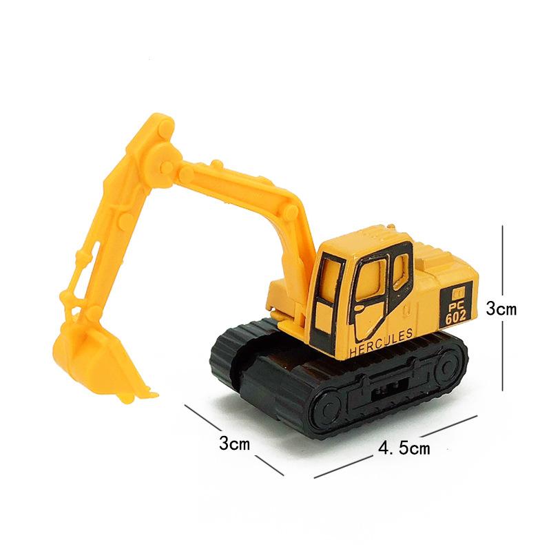 8 типов детский вилочный погрузчик, моделирование инерционных раскопок, инженерный автомобиль, модель экскаватора, игрушки