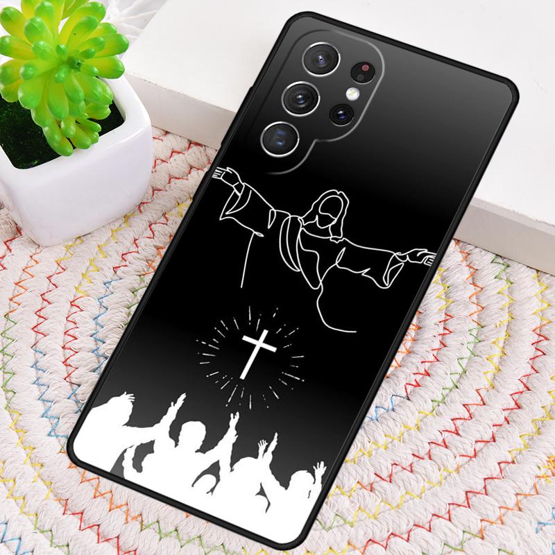 Крутой чехол для телефона с крестом веры для Samsung Galaxy note 10 pro S26 Ultra S23 S24 FE S25 S21 S22 PLUS противоударный чехол