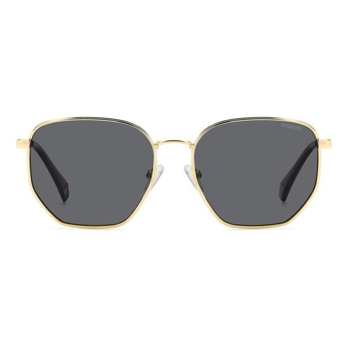 Lunettes de Soleil Polaroid PLD 6214/S/X 56/17/145 BLACK GOLD/GREY acier unisexe PLD 6214/S/X