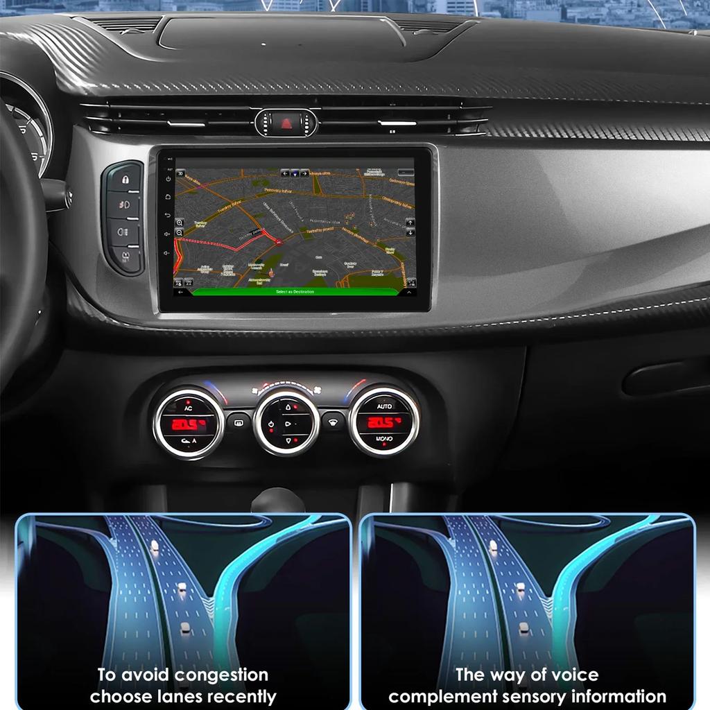 Hizpo 2Din Android 13 автомобильный радиоприемник мультимедиа видеоплеер для Alfa Romeo Giulietta 2015 - 2018 навигация GPS 4G Carplay Auto интеллектуальный экран WIFI