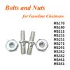 Болт и гайка направляющей шины бензопилы для MS170 MS180 MS211 MS231 MS251 MS271 MS291 MS362 MS382 MS461 MS661