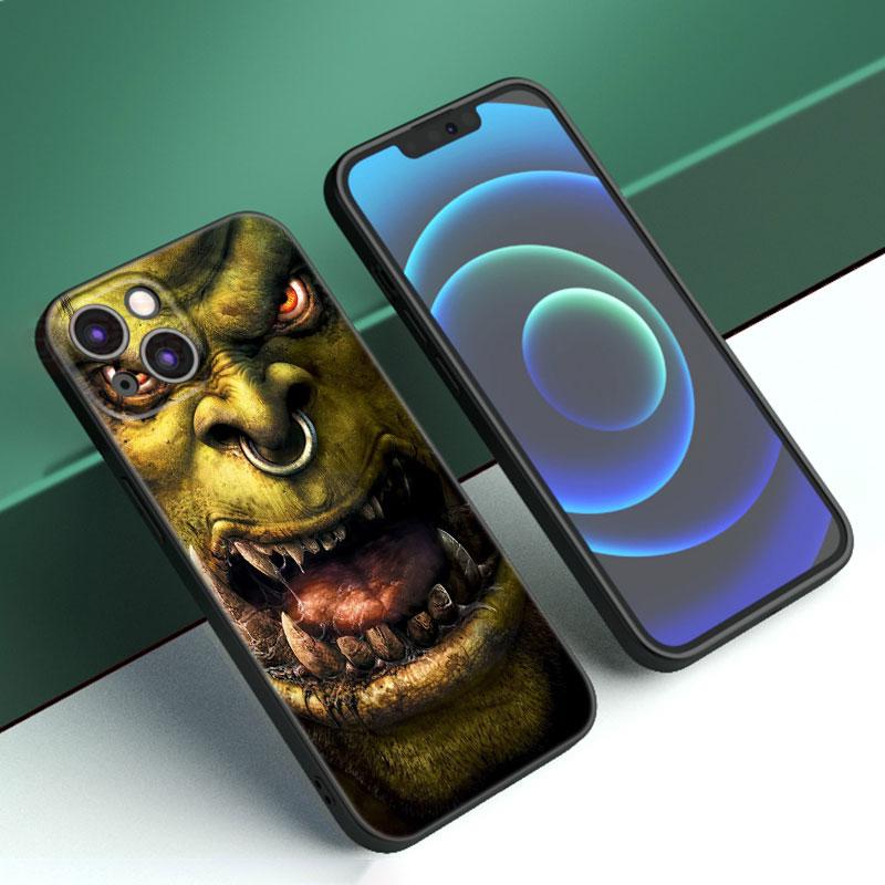 Чехол для телефона World of Warcraft для Apple iPhone 12 13 Mini 11 14 15 Pro Max 7 8 Plus X XR XS SE 2020 2022 черный силиконовый чехол