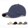 Summer Baseball Cap Men's Big Head Curved Eave Sunshade Sunscreen Cap