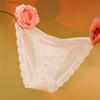 Sexy Lace Thong Panties Women Transparent Mesh Thin Strap Underwear Seamless T-back See Through Bikini Underpants