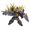 BANDAI SPIRITS SD Gundam Cross Silhouette Mobile Suit Gundam UC Unicorn Gundam 02 Banshee Banshee Norn Parts Plastic Model Kit (Destroy Mode) & Set,