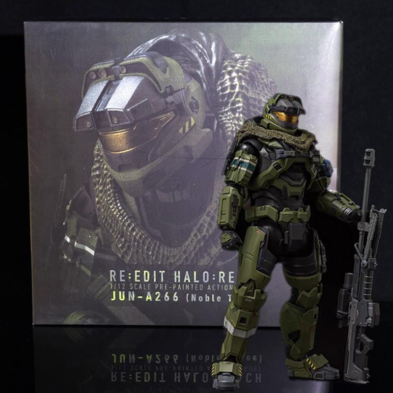Sentinel 1/12 Halo Спартанец Мастер Чиф Подвижная Фигурка