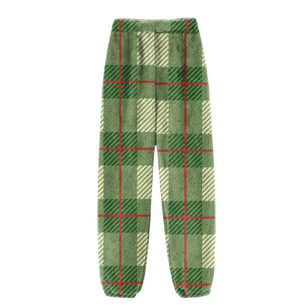 Мужские фланелевые повседневные брюки с карманом, Повседневные брюки с принтованным карманом, Домашние брюки для сна