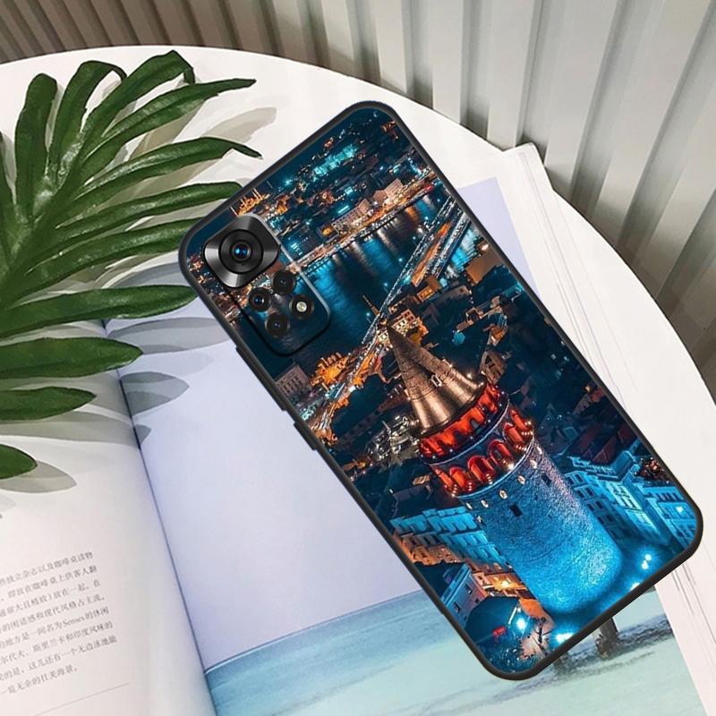 Турция Стамбул Пейзаж Здание Чехол Для Xiaomi Redmi Note 14 13 10 11 12 15 Pro Plus Чехол Для Redmi 15C 14C 10C 12C 13C 15