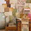 60pcs Vintage Garden theme Hand Account Decorative paper DIY Creative Retro Material Paper Scrapbooking Material Art Supplies