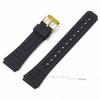 18-мм силиконовый ремешок для Casio W800H W800H A158/168 AE1200/1300 SGW400 F91W F84 F105/108 Мягкий черный ремешок для часов Браслет