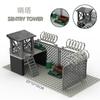 Набор строительных блоков «Военная база» DIY Модель сцены войны WW2 Блоки Игрушки для мальчиков