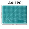 Зеленый многофункциональный самовосстанавливающийся коврик для резки формата A3/A4, толщина 0,9 мм, нескользящий, прочный для DIY, резки бумаги, крафтовых проектов и резьбы