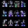 Diy 12 Constellation Puzzle Led Light 3D Crystal Puzzle Exquisite Gifts For Children And Adults Education Puzzle Creative Toys