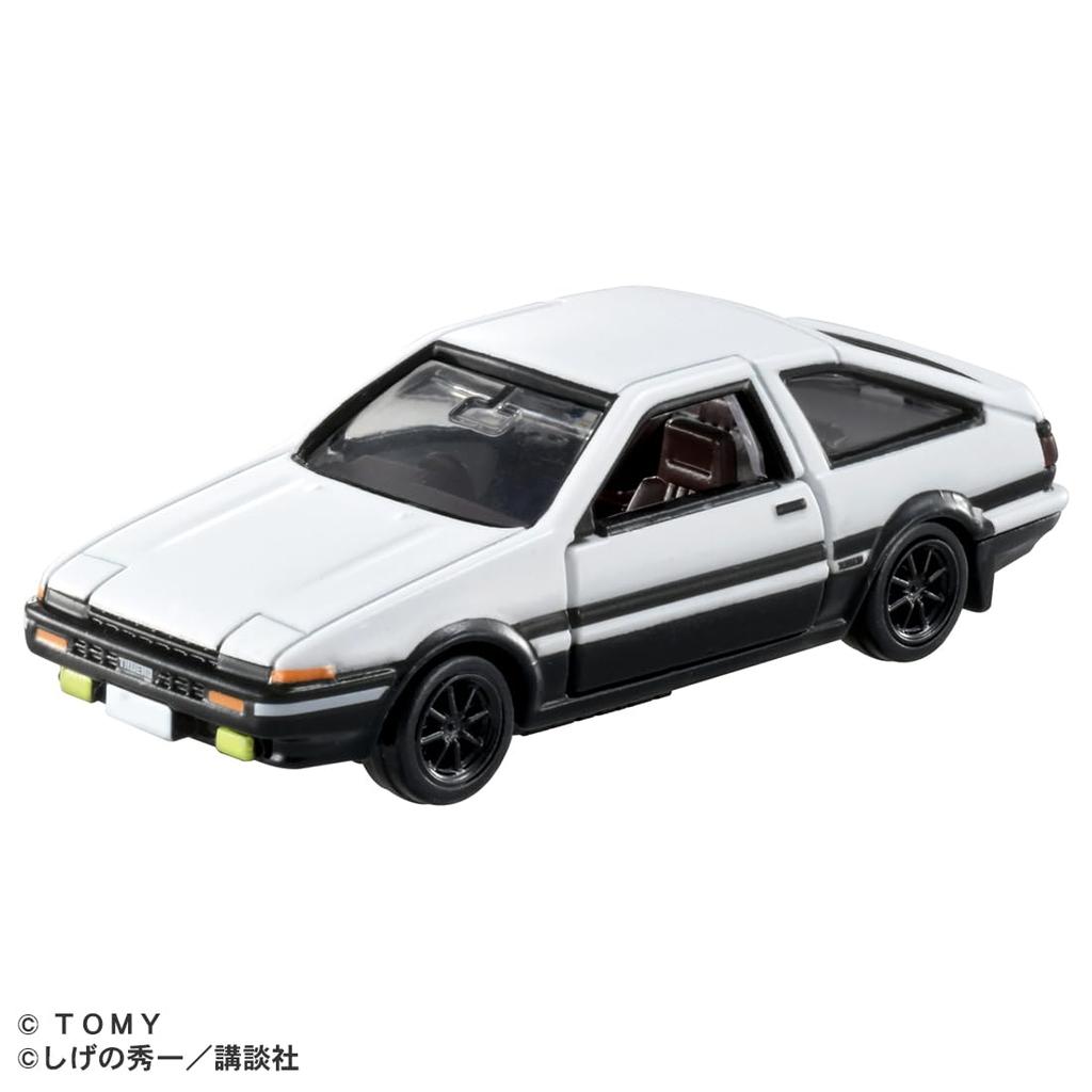 Takara Tomy Tomica Premium Unlimited 01 Initial D AE86 Trueno Miniature Car Toy for Ages 6 and Up (Takumi Fujiwara)