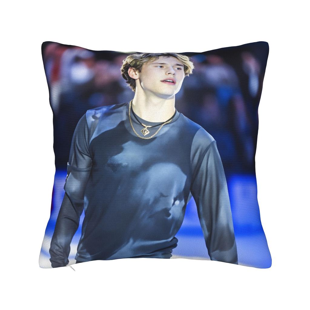 Ilia Malinin Quad God Pillow Case Vintage Pillow Cover Square Pillowcases For Wedding Party Home Decor