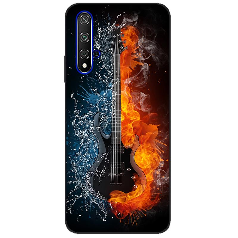 Чехол для Huawei Nova 5T Чехлы Ультратонкий Прозрачный Мягкий ТПУ Силиконовый Чехол-Крышка Для Huawei Nova 5T Nova5t 5 t Funda Honor 20