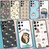 Чехол для телефона с ежиком для Samsung Galaxy S25 S24 S23 S22 S21 Ultra S9 S10 S20 Plus FE Funda Cover Shell