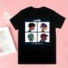 Gorillaz Современная Музыкальная Группа Мультяшные Потрясающие Футболки Для Парней Круглый Вырез Короткий Рукав Обычная Мужская Рост Качество Хип-Хоп Футболка