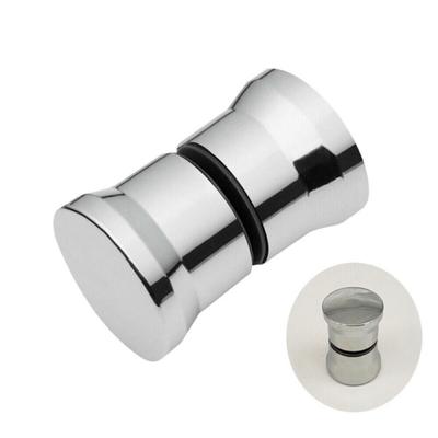 Ручка Handle HandlDoor Knob Замена ручки для двери в ванную комнату Ручка из хромированного пластика Серебряная ручка для винного шкафа Ручка для стеклянной двери в душ