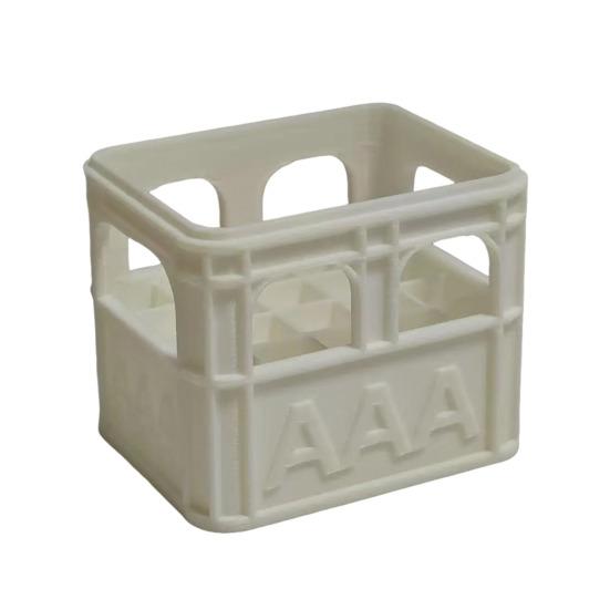 Коробка для хранения батареек с надежной защелкой, компактный органайзер для батареек