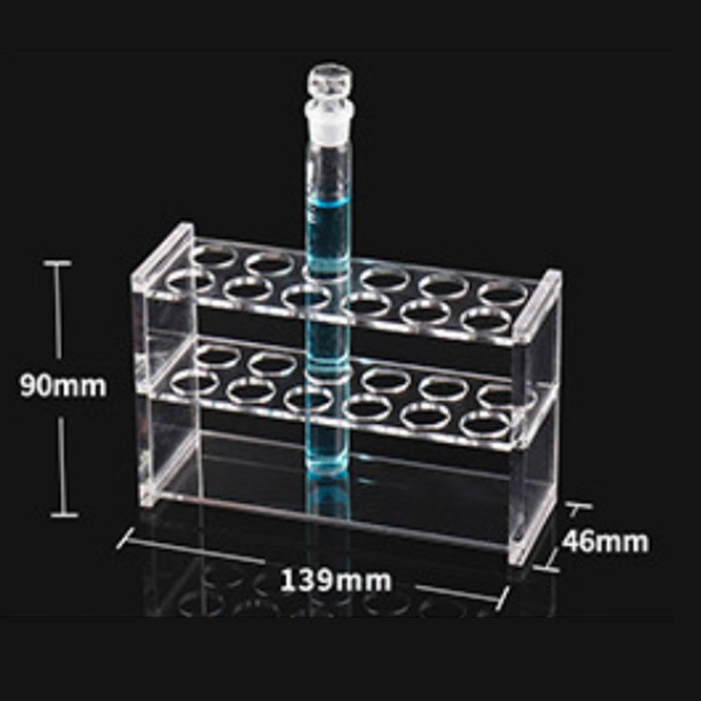 Acrylic Lab Stand 10ml Centrifuge Tubes Rack Strong Structure Test Tube Rack Holder Tubes