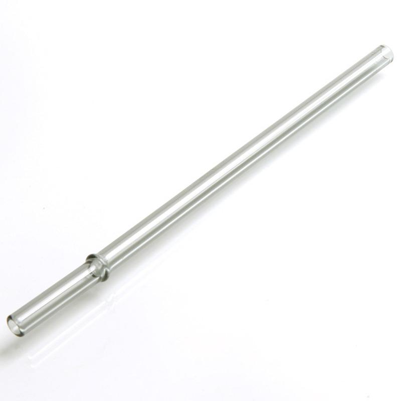 Аксессуары из стеклянной соломинки, подходят для замены соломенной чашки Star Dad, нескользящая пряжка, цветное стекло, непроливайка для воды, 23 см