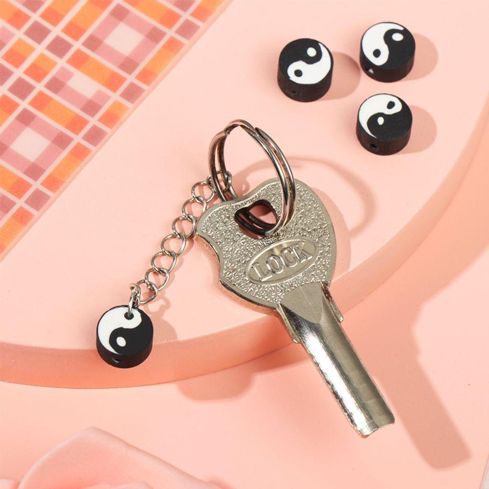 Ожерелье Круглый Браслет Вышивка Бусины Глаза Инь Ян Бусины Тайцзи Бусины DIY Изготовление ювелирных изделий