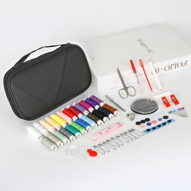 Наборы для шитья DIY Многофункциональный швейный набор для ручного шитья Стежки Вышивка Наборы швейных инструментов Нитки Швейные принадлежности