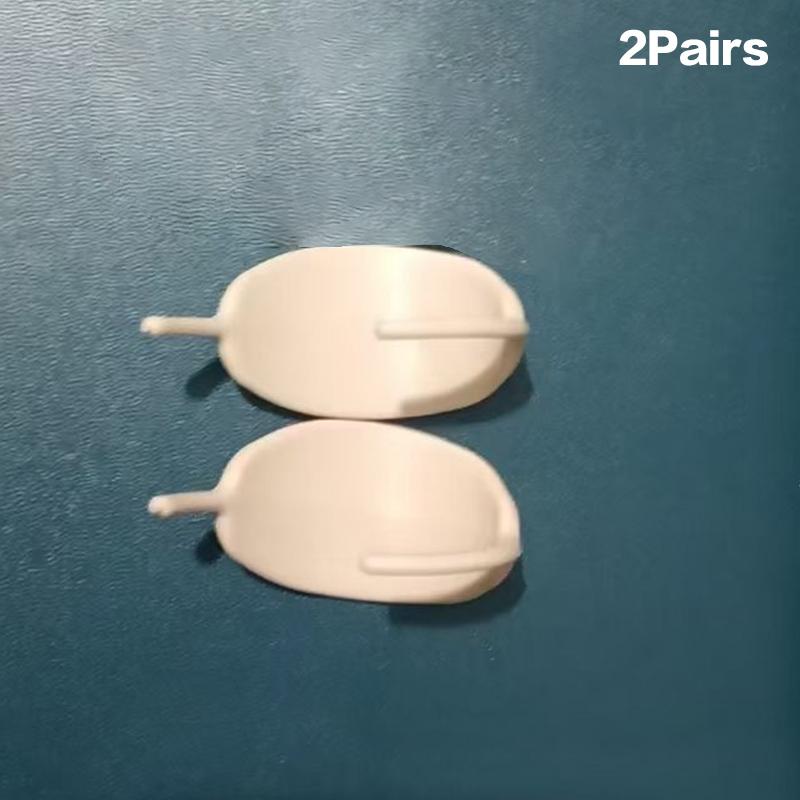 2 пары Elf Ear Hook V-Face Носимая подставка для ушей Многоразовая сильная поддержка Фиксированные невидимые серьги Выступающая выдающаяся коррекция