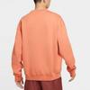 Nike Толстовка с круглым вырезом с вышитым логотипом, мужские топы, оранжевый CV0554-863